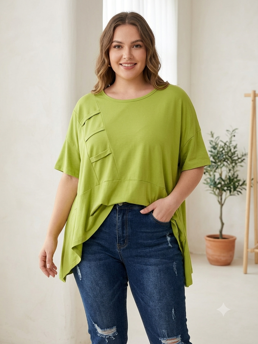 Camiseta Eva en Verde
