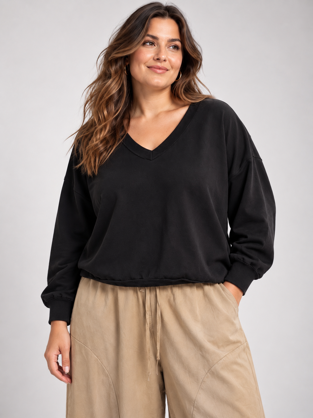 Sudadera Módena eñ Negro