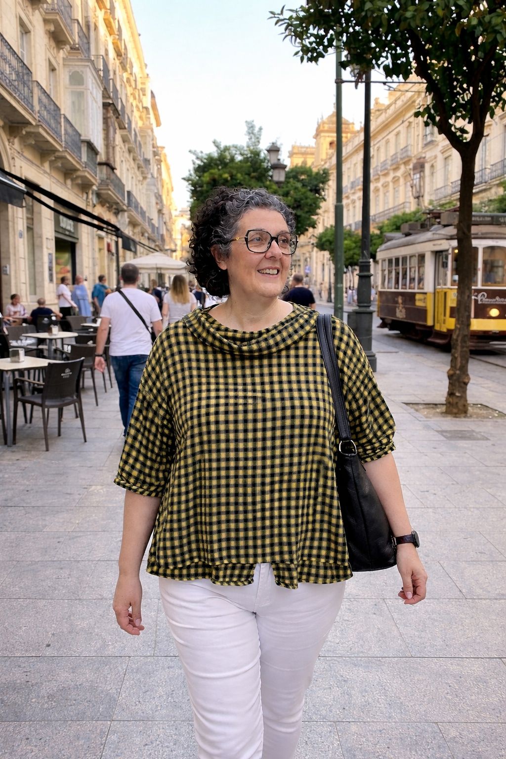 Blusa Tamara en Amarillo