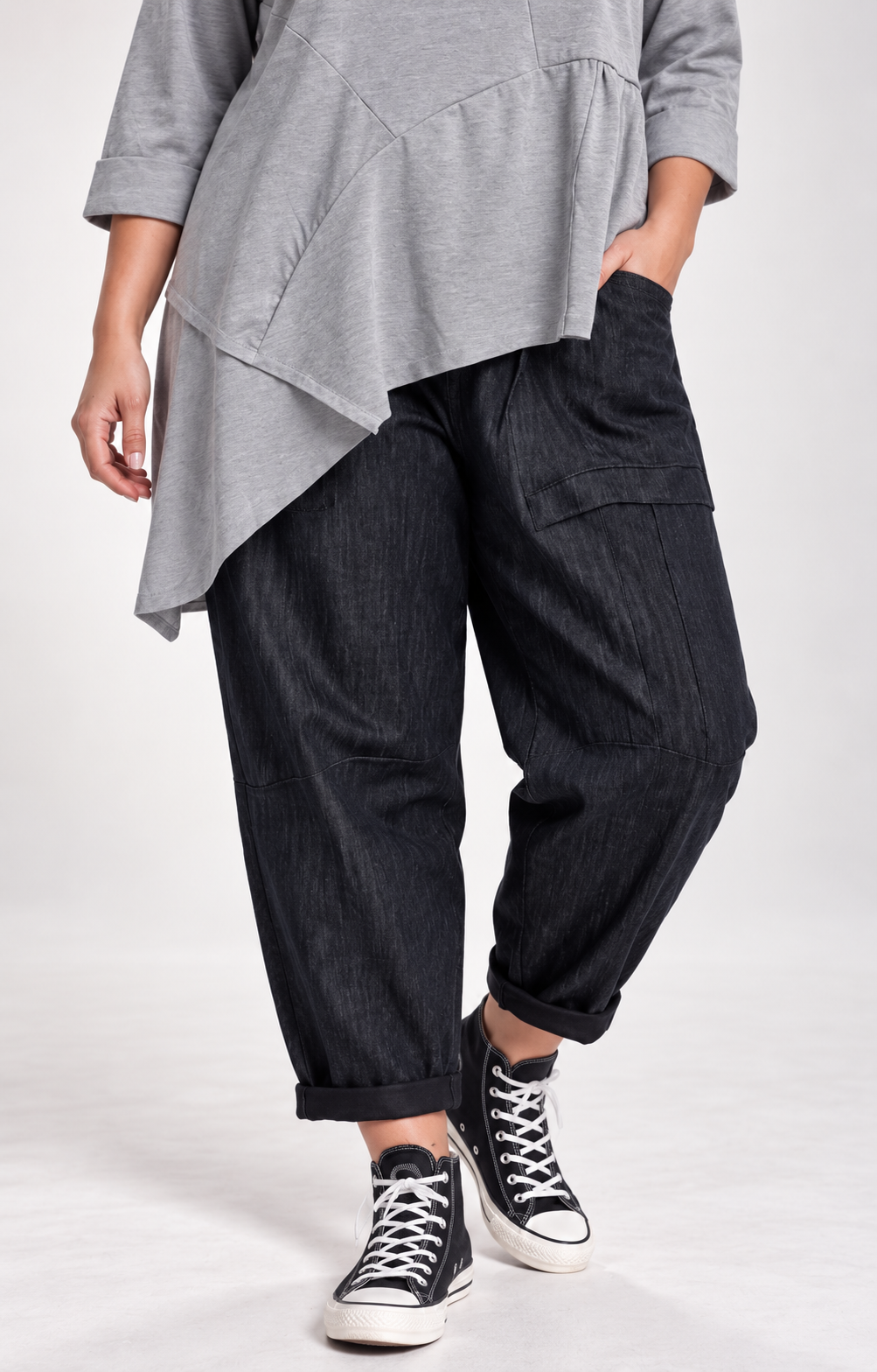 Pantalón Burdeos en Azul