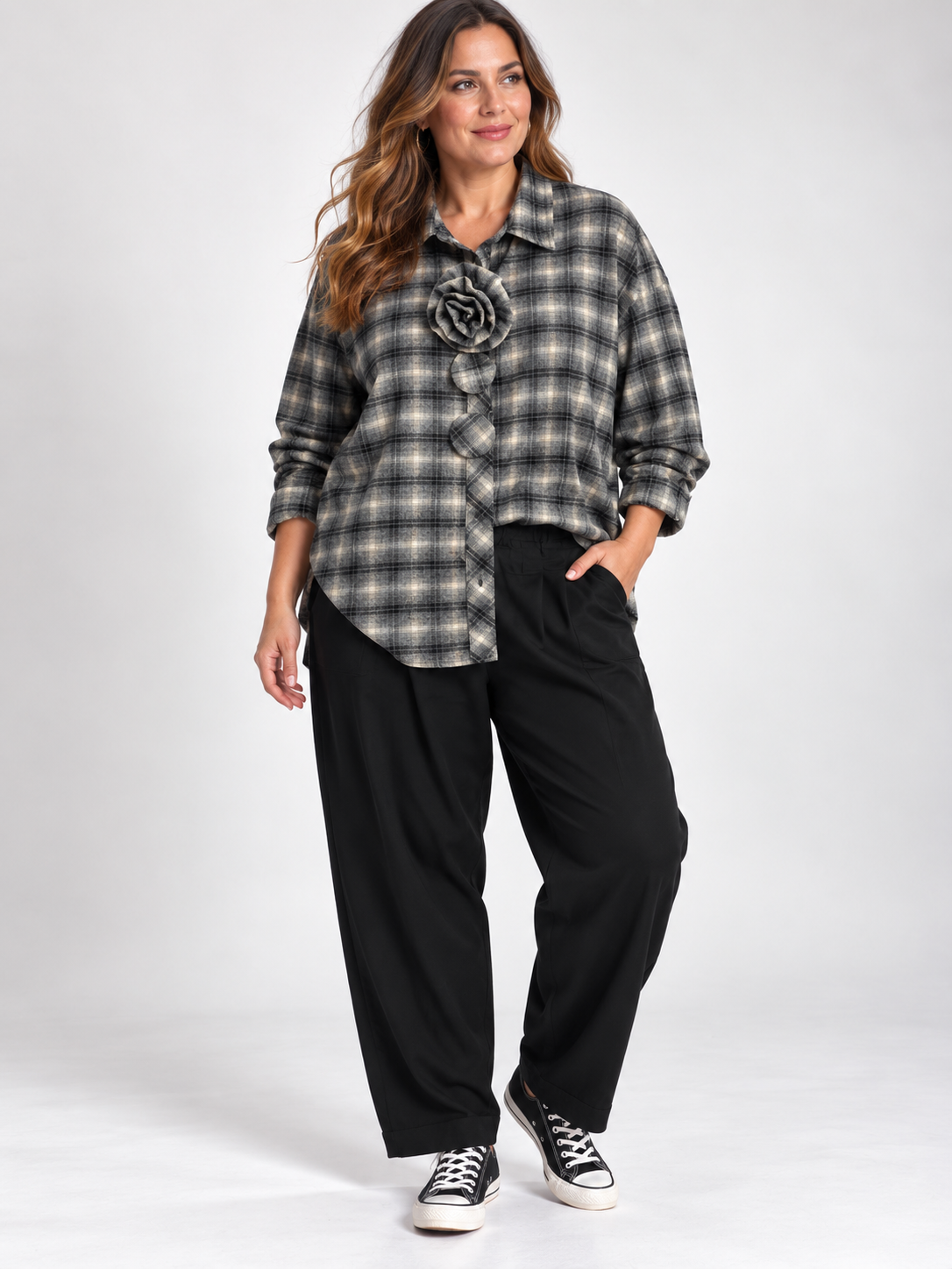 Camisa Minerva en negro