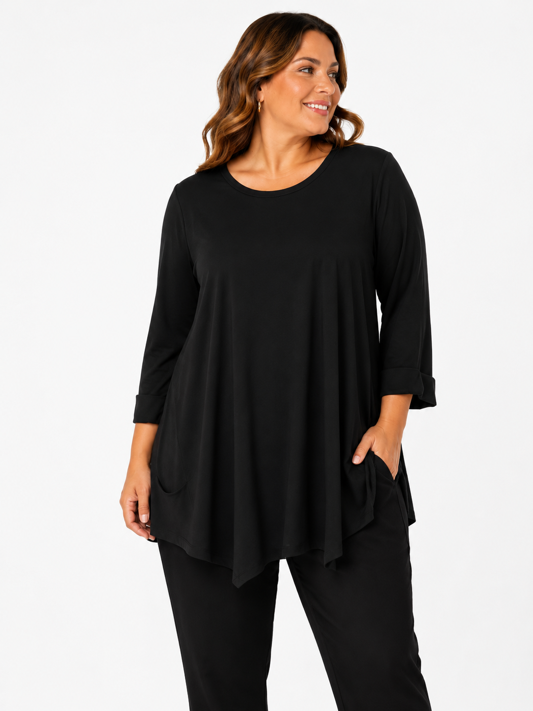 Camiseta Verona en negro