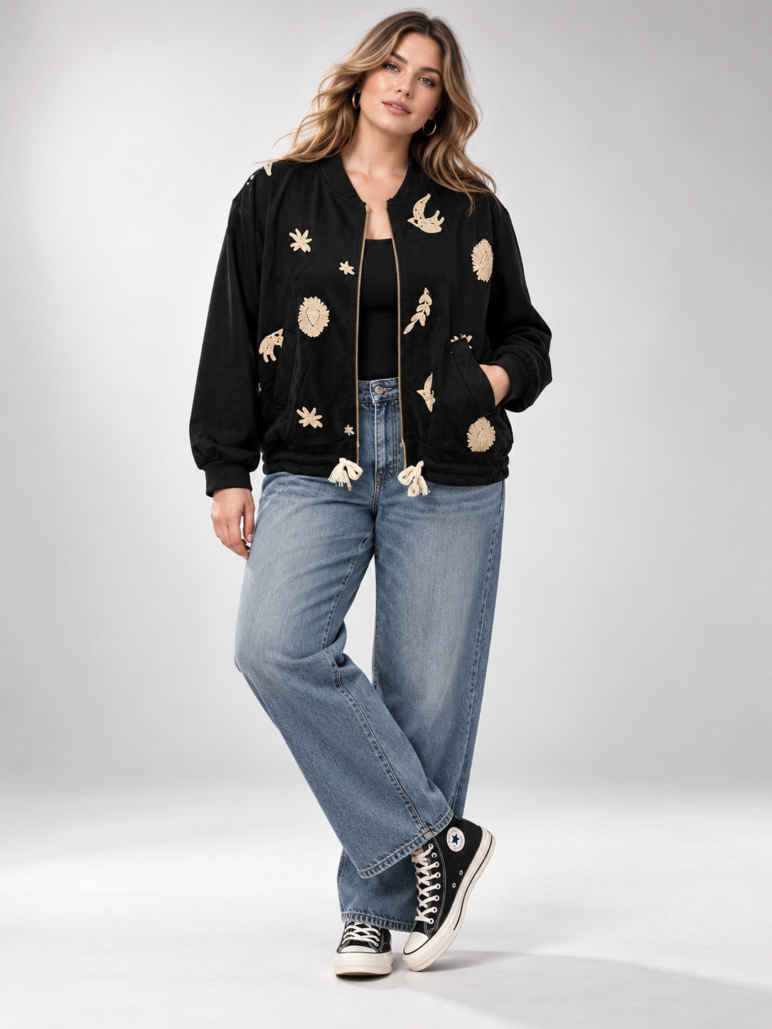 Chaqueta Bordada Abu