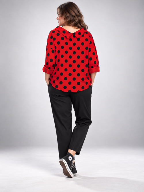 Blusa Marta en Rojo