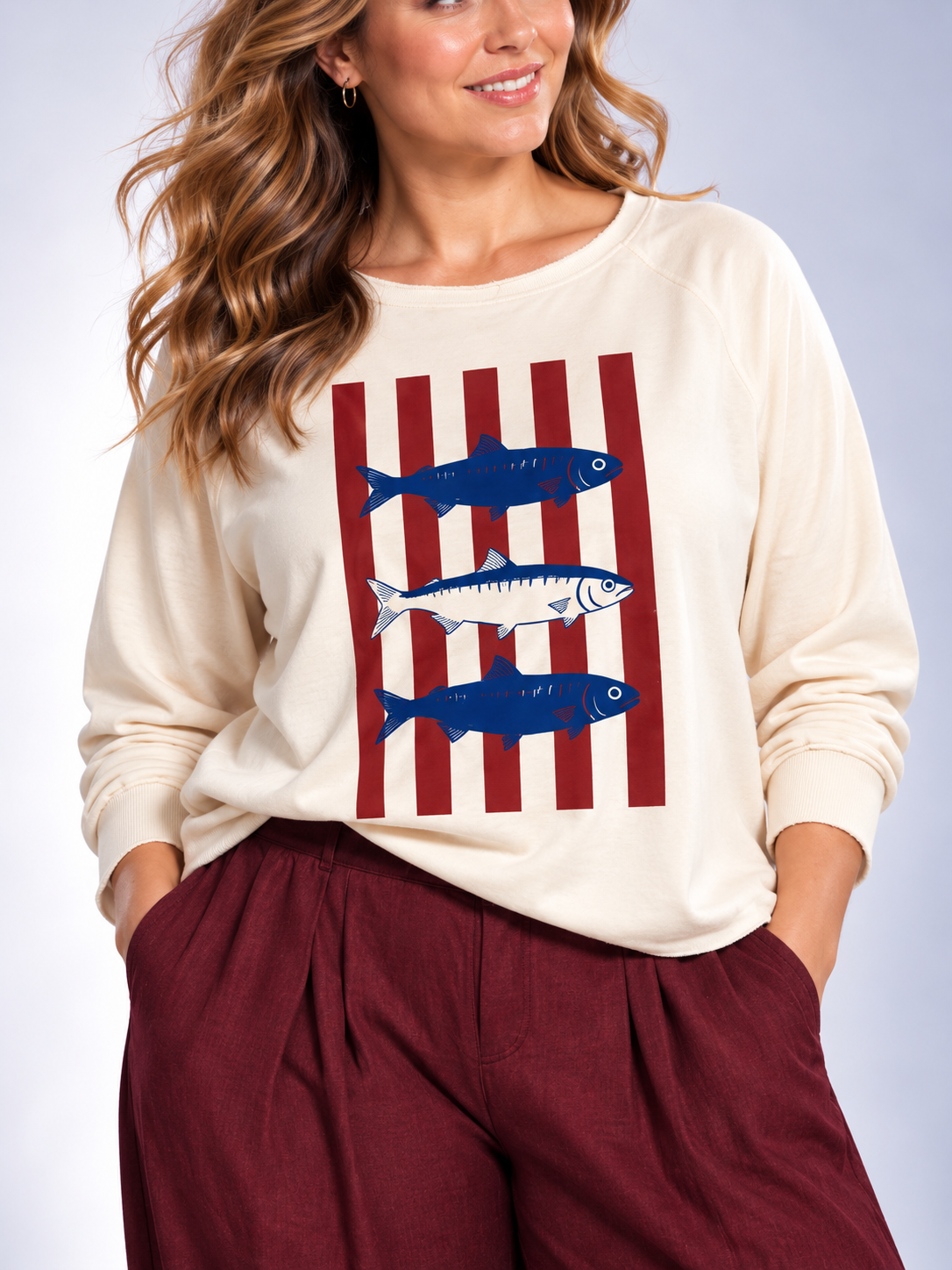 Sudadera Peces