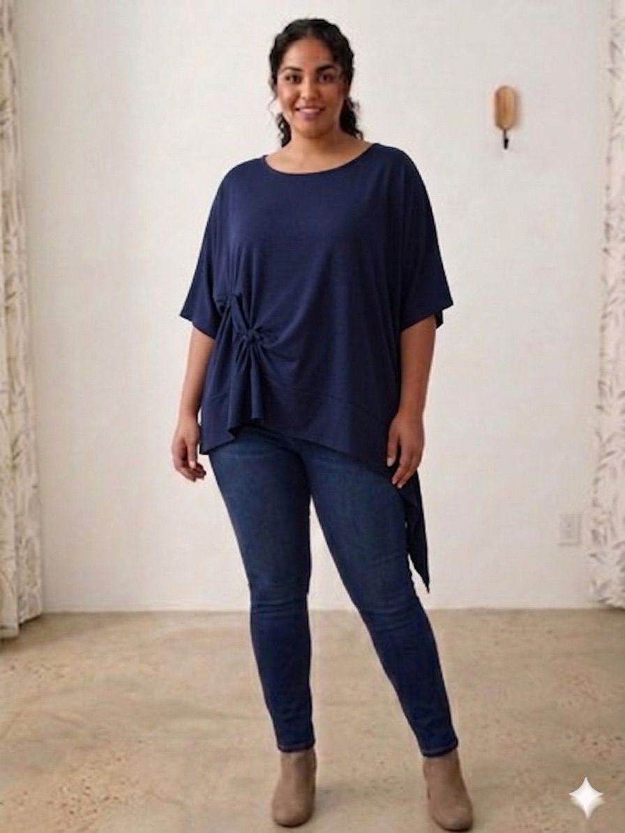 Camiseta 158C Mirian en Azul Marino