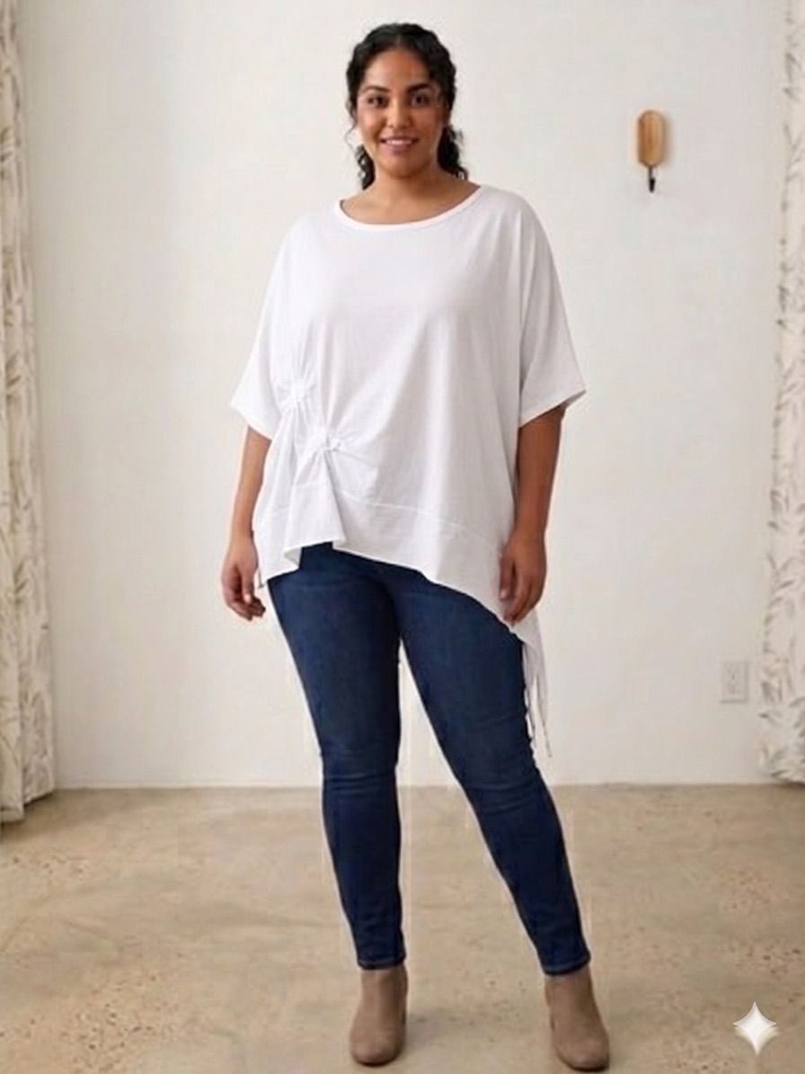 Camiseta 158C Mirian en blanco