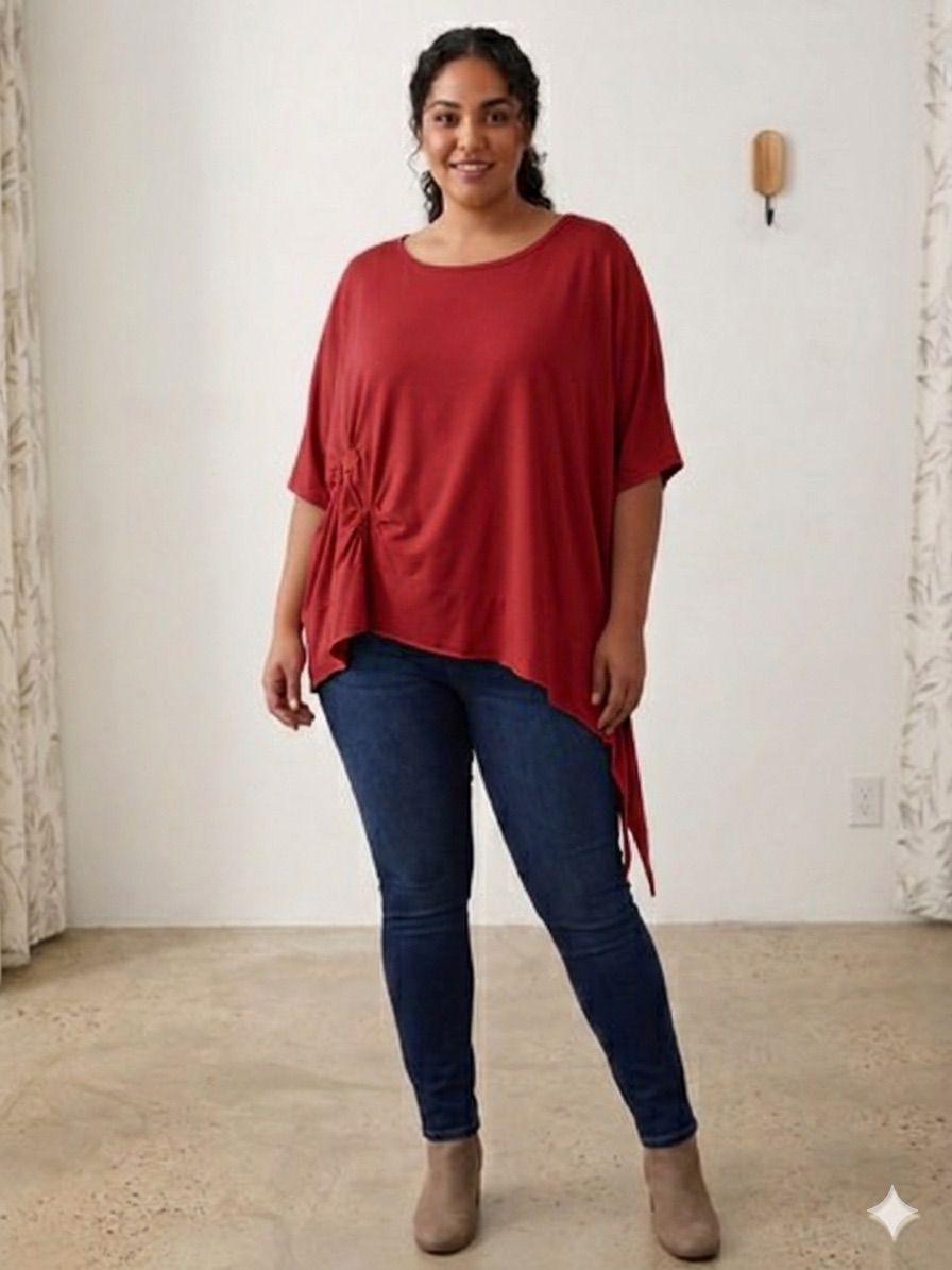 Camiseta 158C Mirian en Rojo