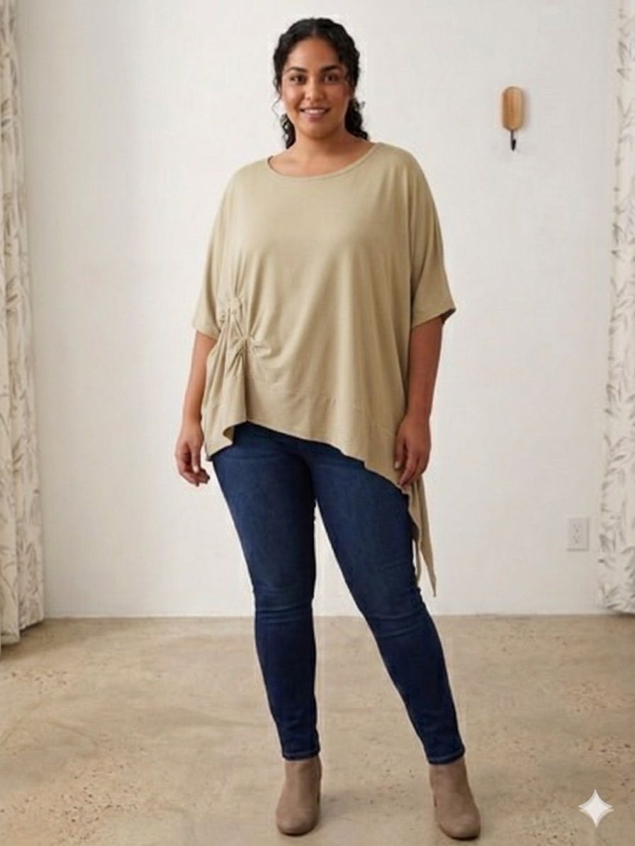 Camiseta 158C Mirian en Beis