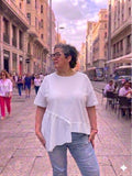 Camiseta Aura blanca