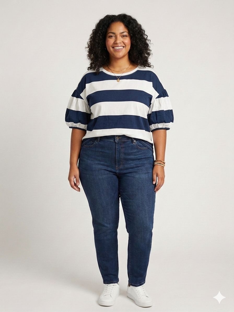 Camiseta Leire en Azul