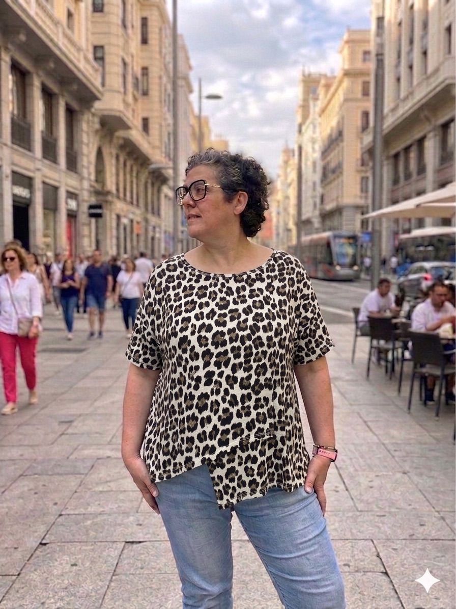 Camiseta Mila beis