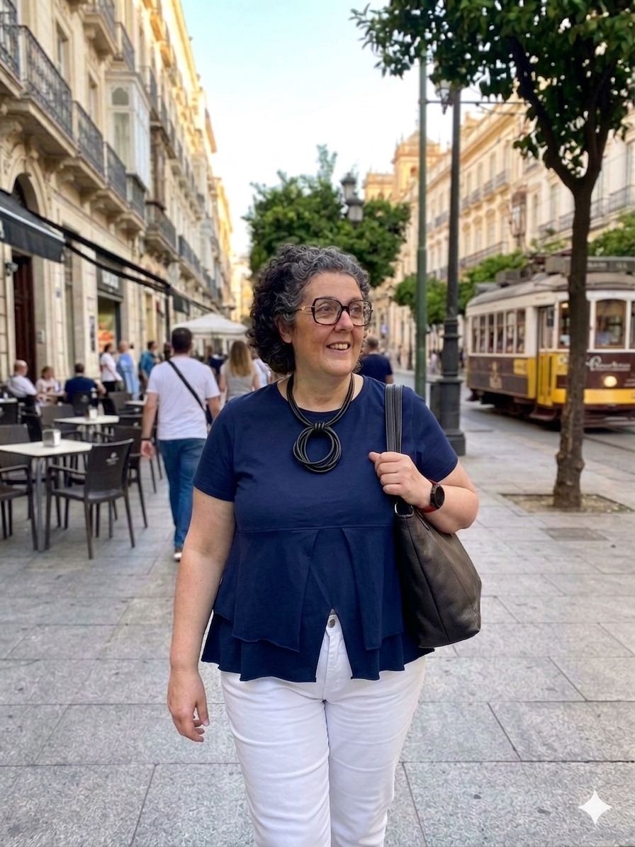 Camiseta Azul Marina Paris