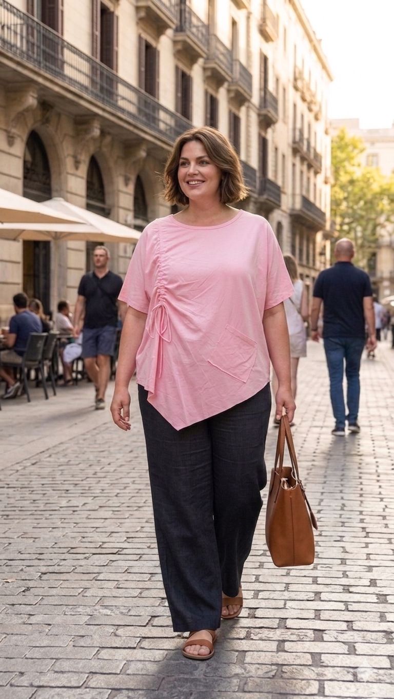 Camiseta Rosa Carlota