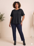 Camiseta Amanda en Azul Marino