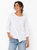 Camiseta Little Roma en Blanco
