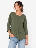 Camiseta Little Roma en Verde