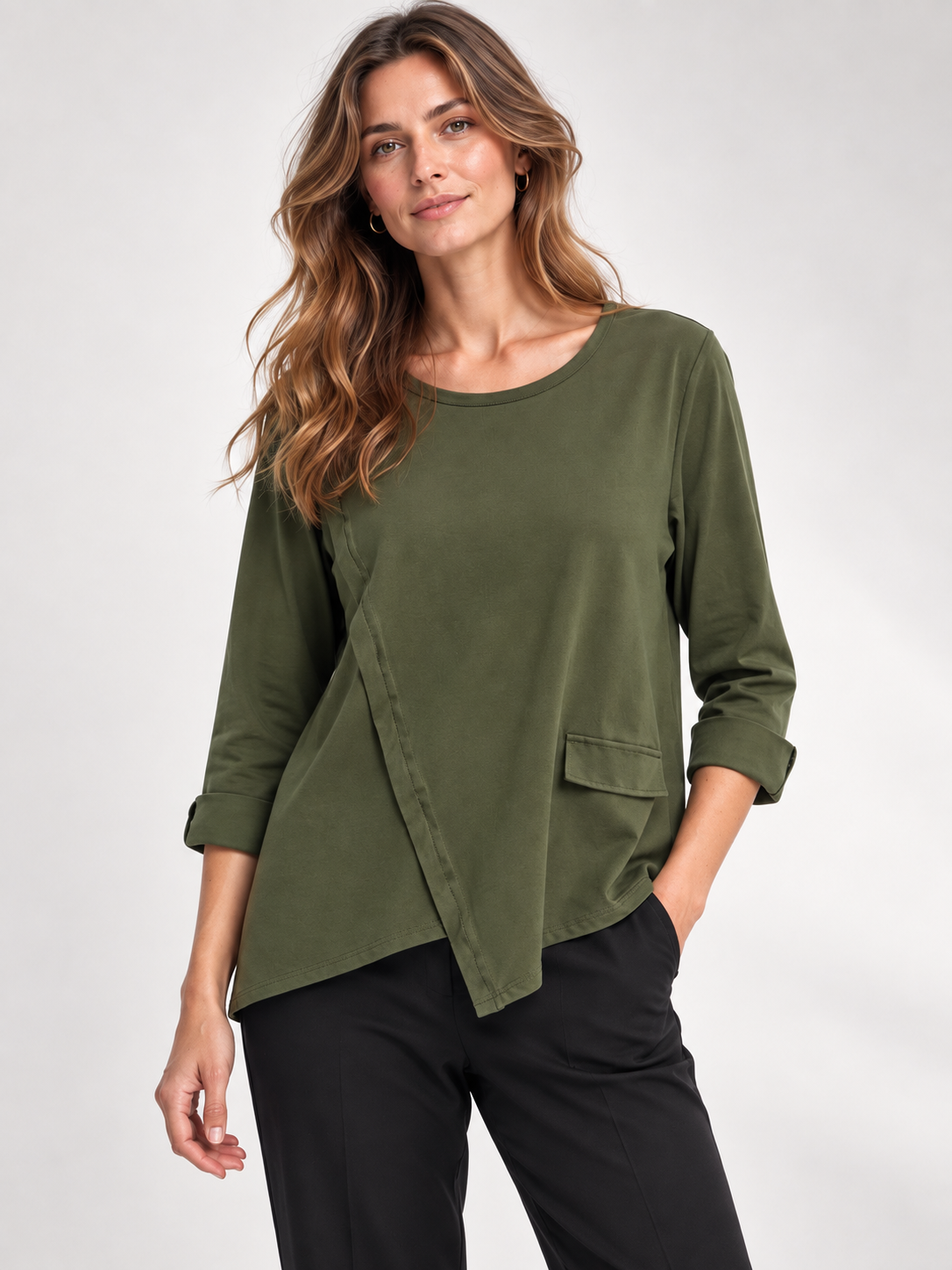 Camiseta Little Roma en Verde