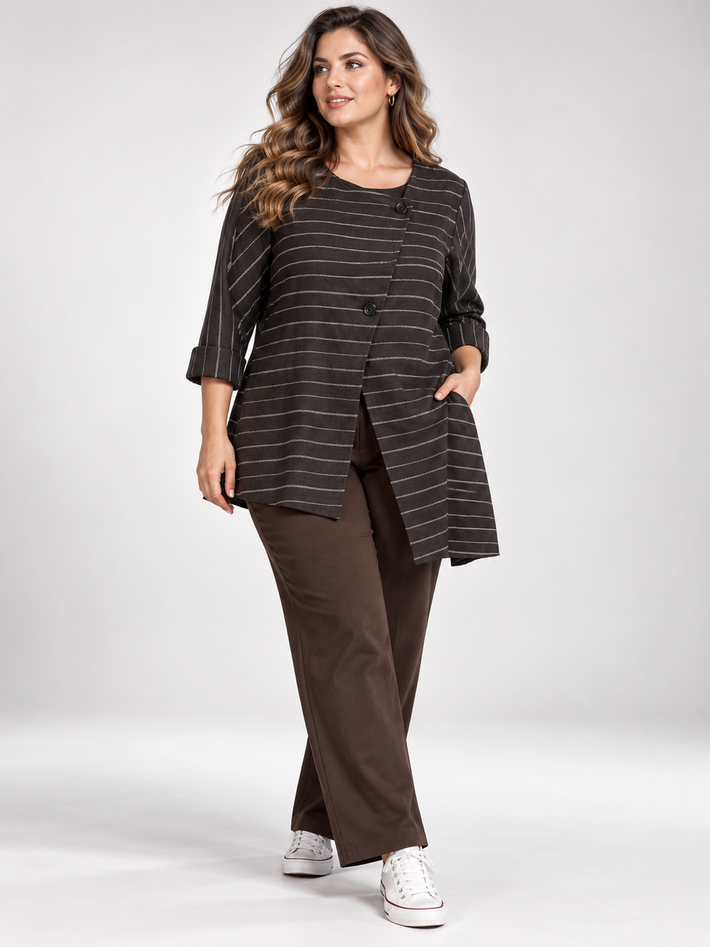 Chaqueta Marcela en Chocolate