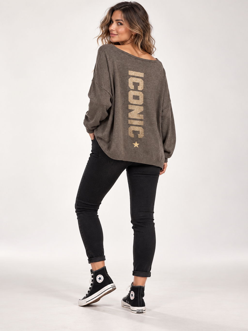 Jersey Icónica en Taupe