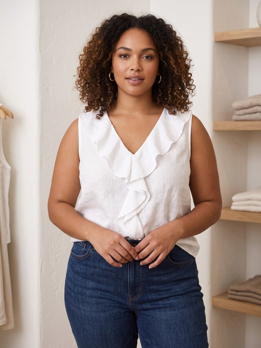 Blusa Ariel en Blanco