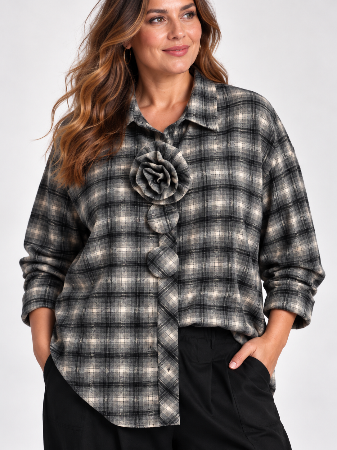 Camisa Minerva en negro