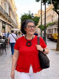 Camiseta Paris Roja