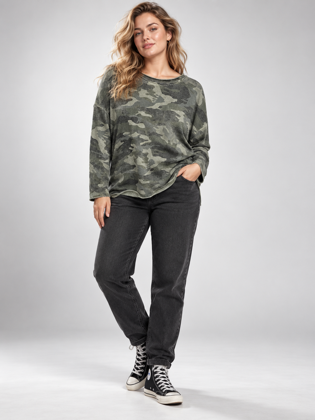 Sudadera Atenea en verde