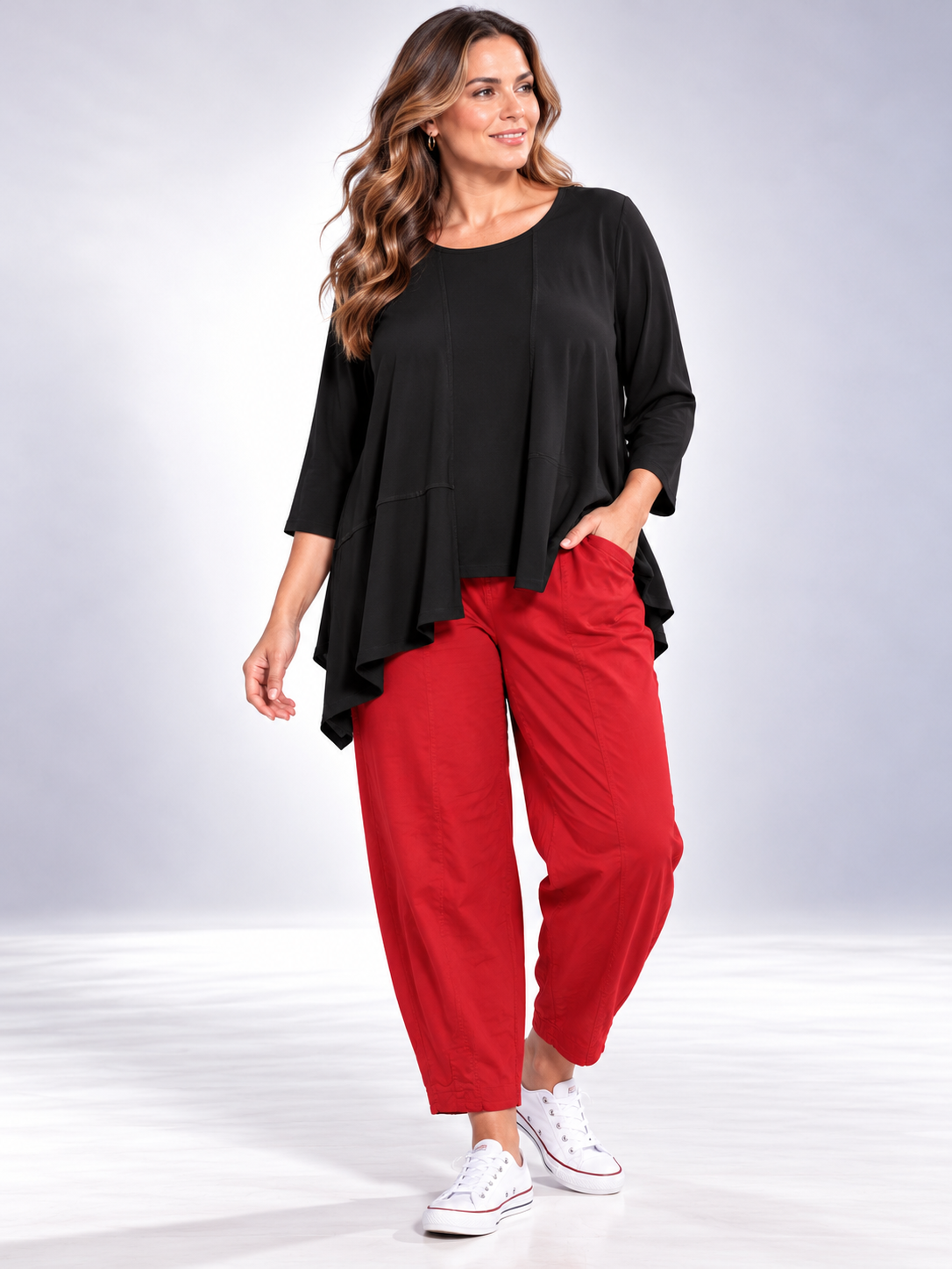 Pantalón Nerea en Rojo