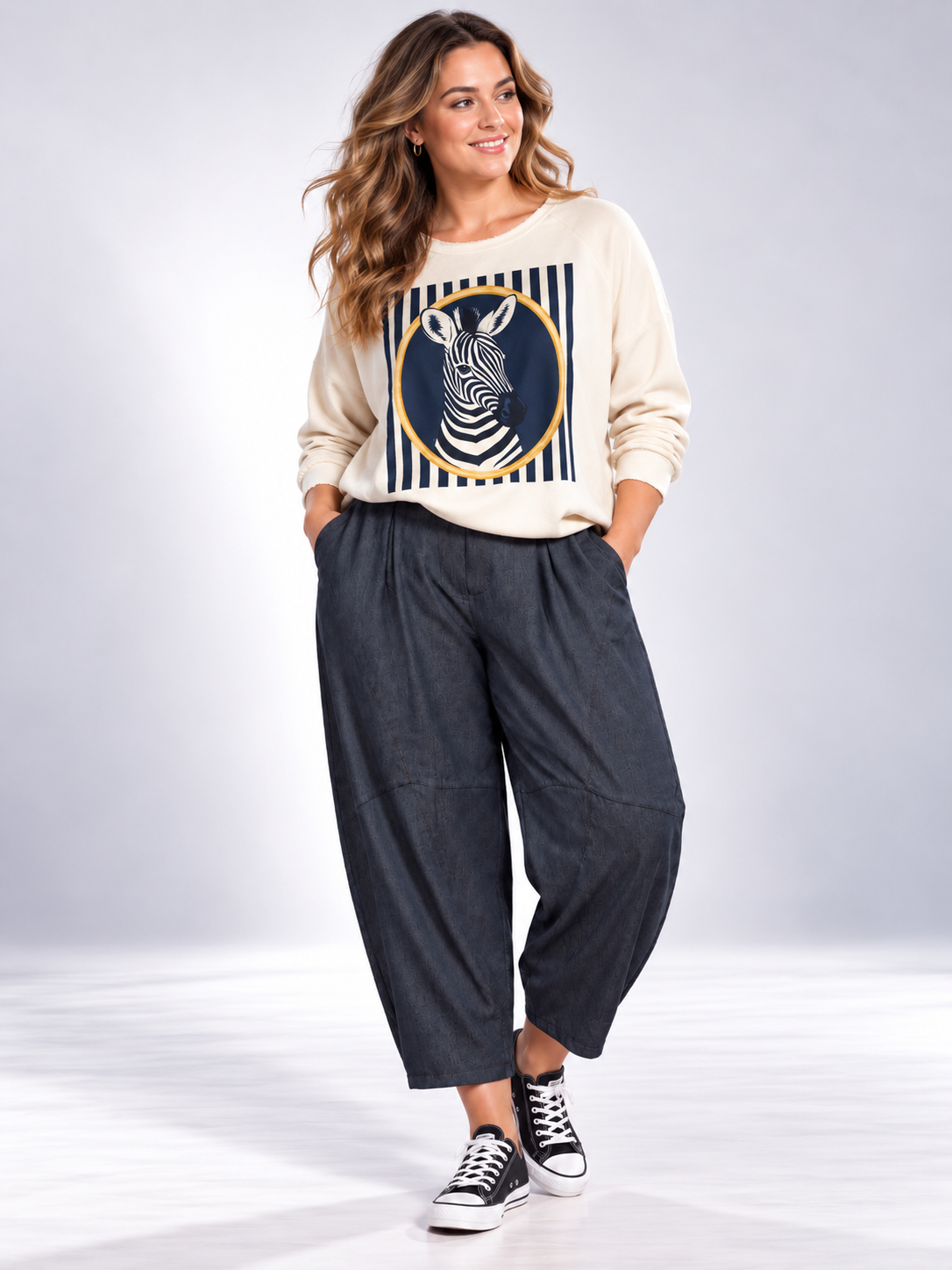 Sudadera Cebra