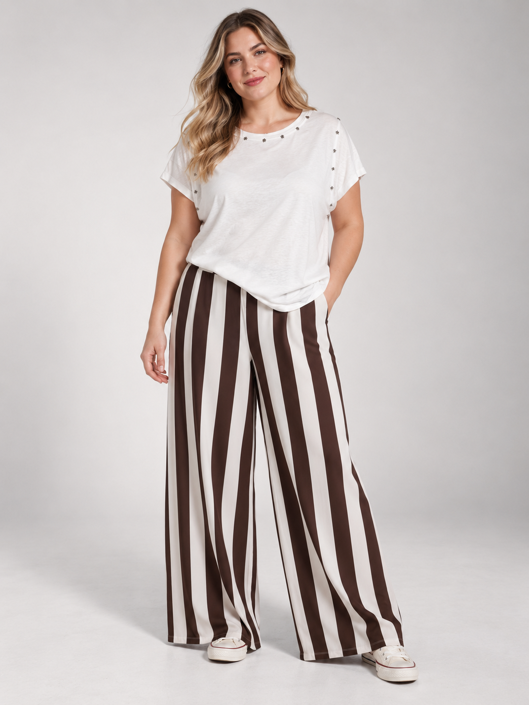 Camiseta Adela en Blanco
