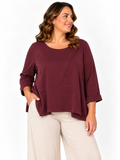 Camiseta Burdeos