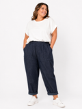 Pantalón Burdeos en Negro