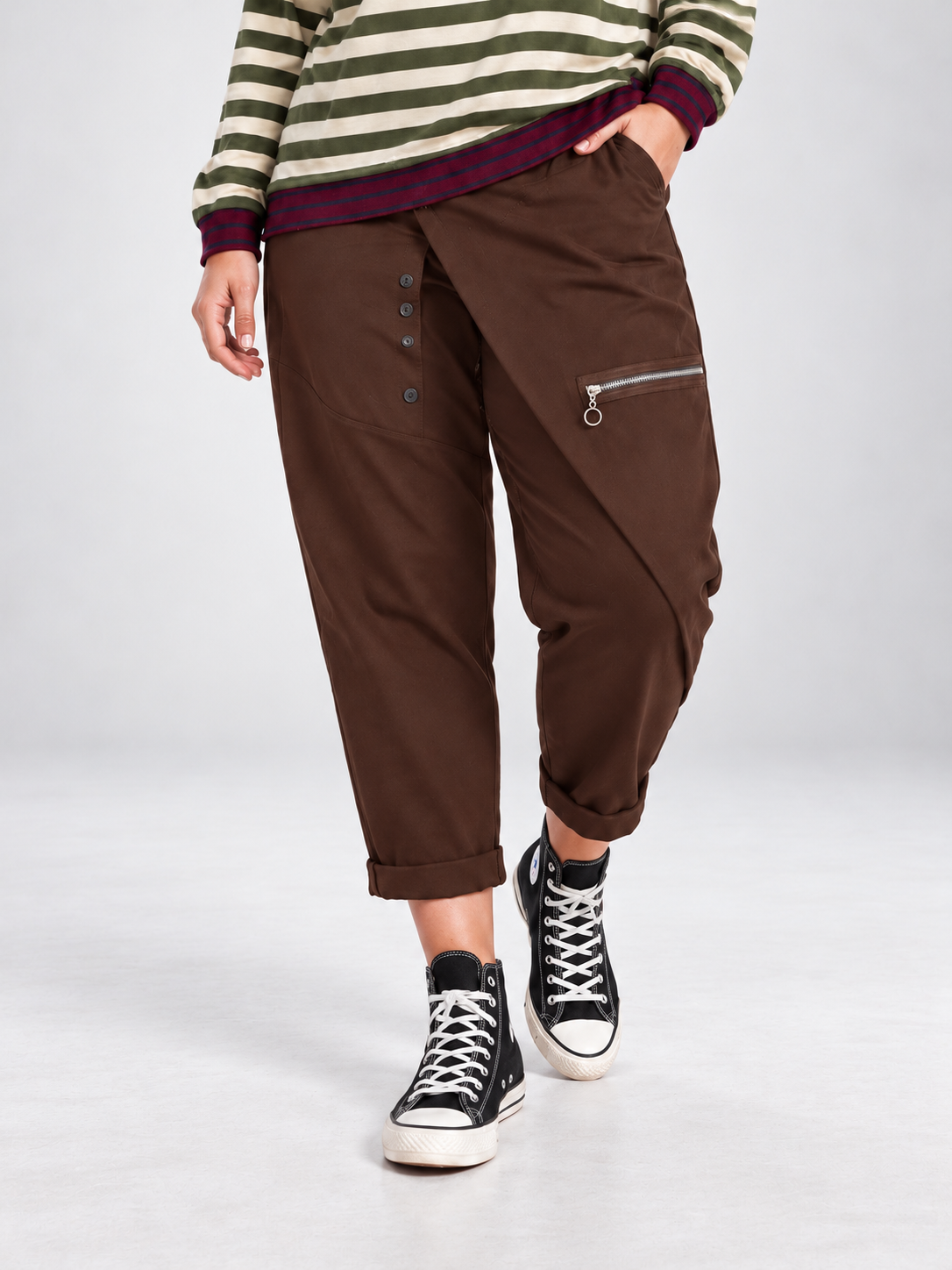 Pantalón Noa en Chocolate