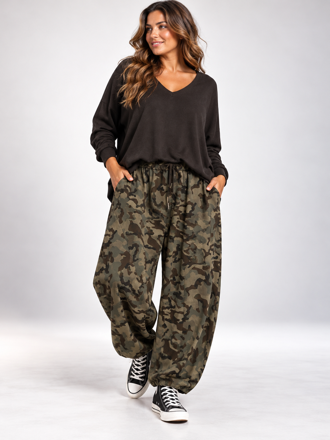 Pantalón Juana en chocolate
