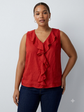 Blusa Ariel en Rojo