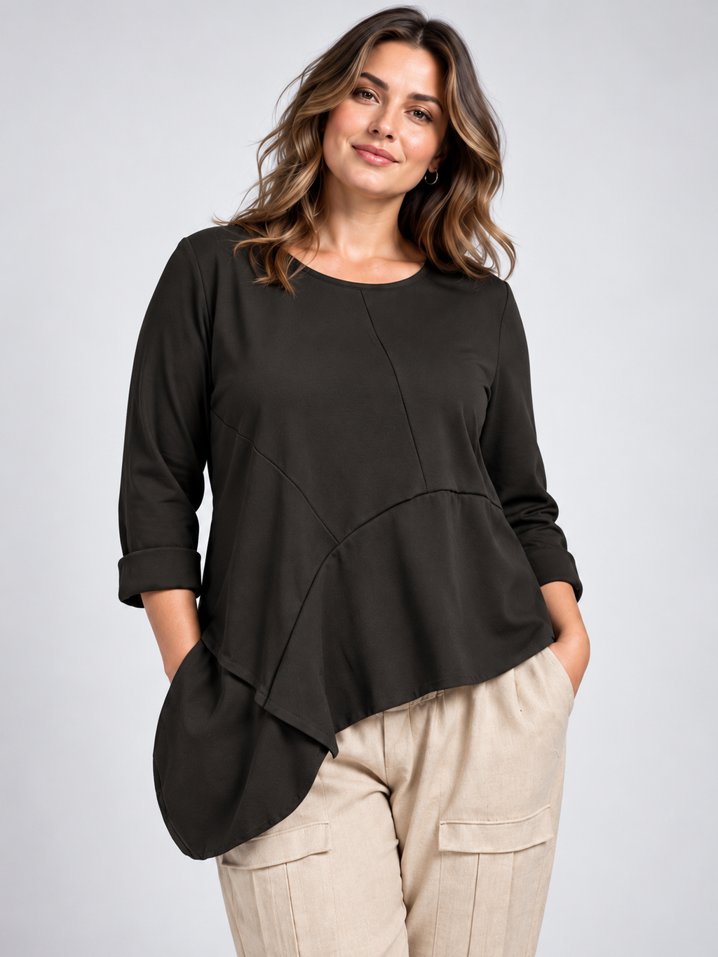 Camiseta Merche en Chocolate