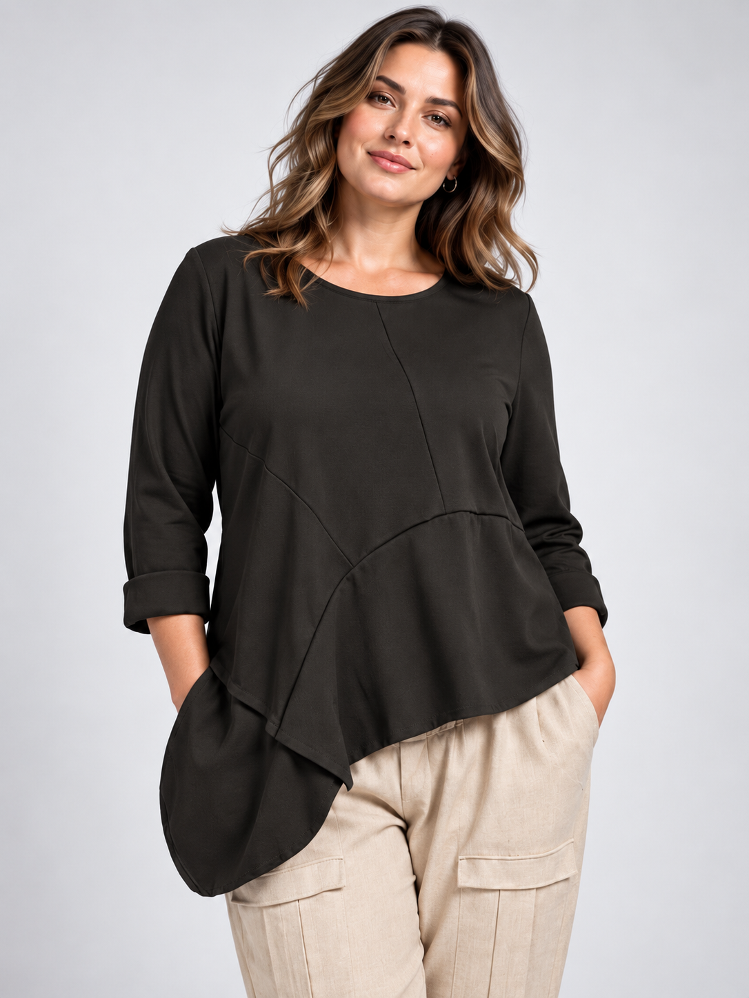 Camiseta Merche en Chocolate