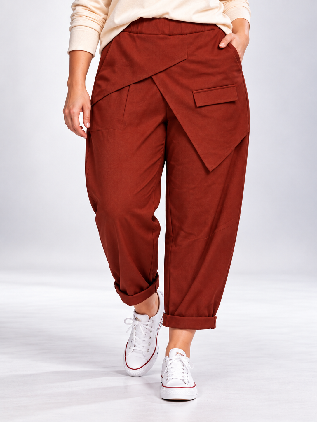 Pantalón Teresa en Teja