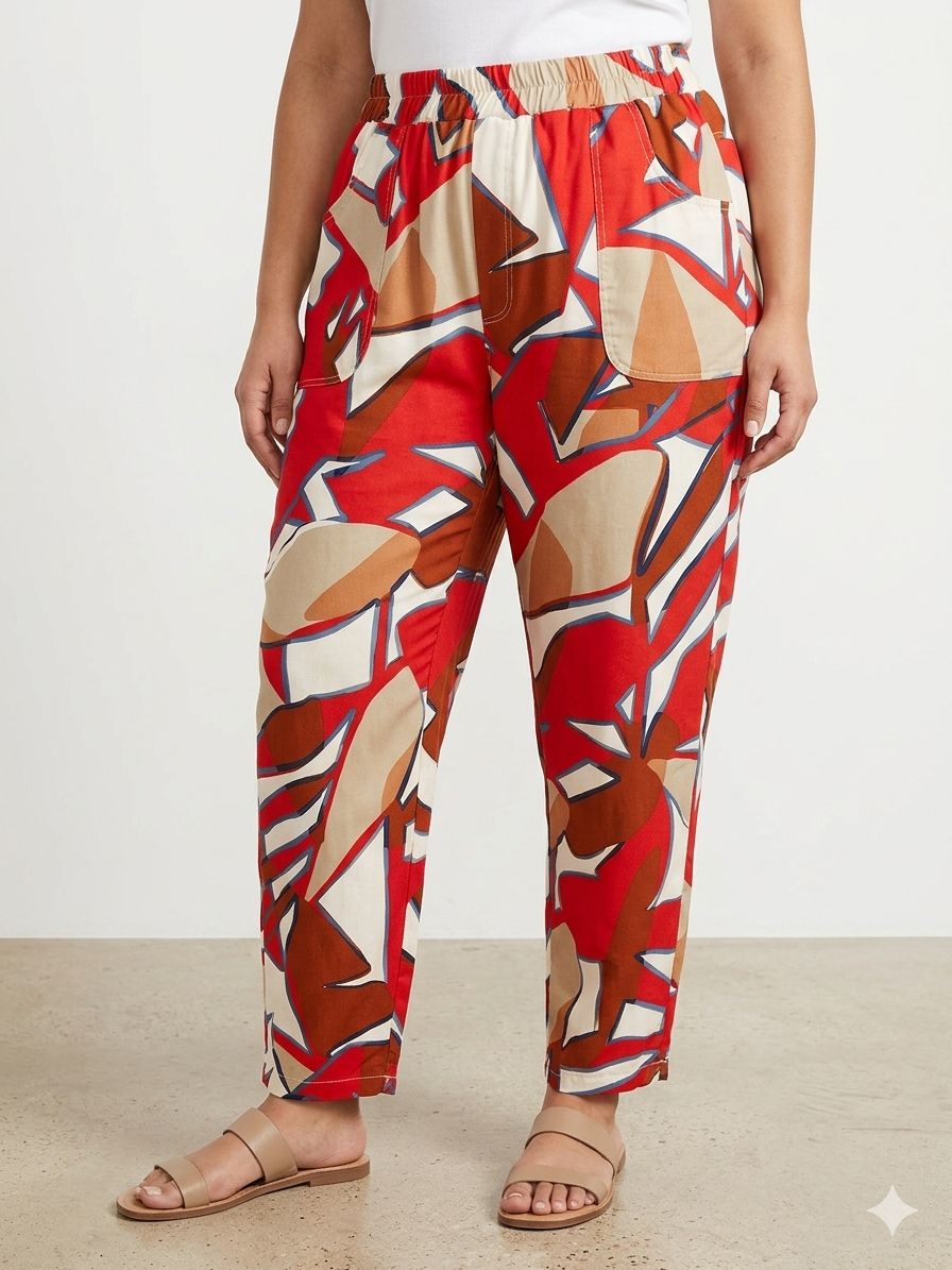 Pantalón Bella en Rojo