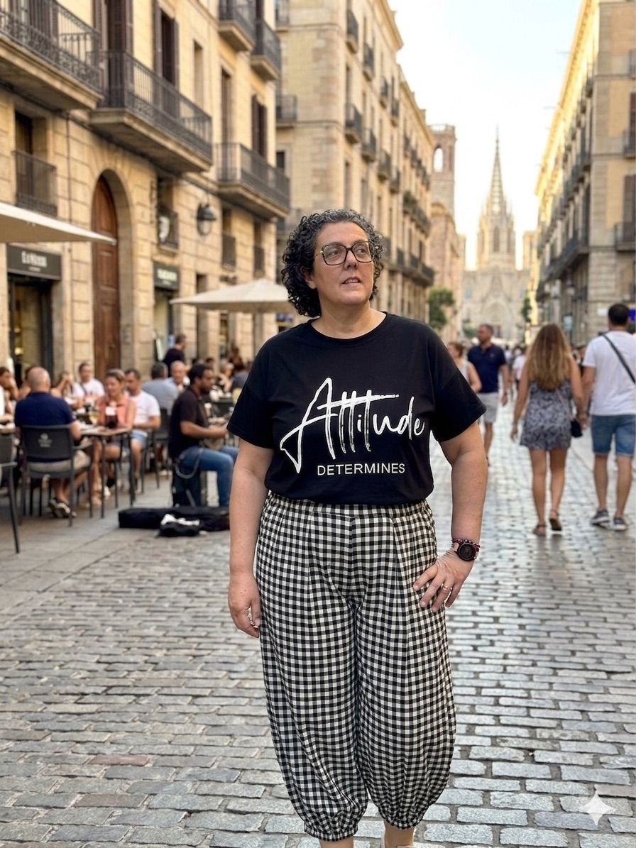 Pantalón Bombacho Vichy