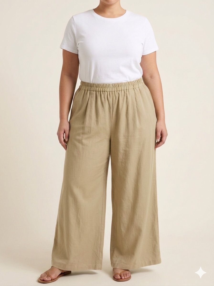 Pantalón Carmina en Beis