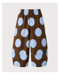 Pantalón Mirian de lunares en chocolate