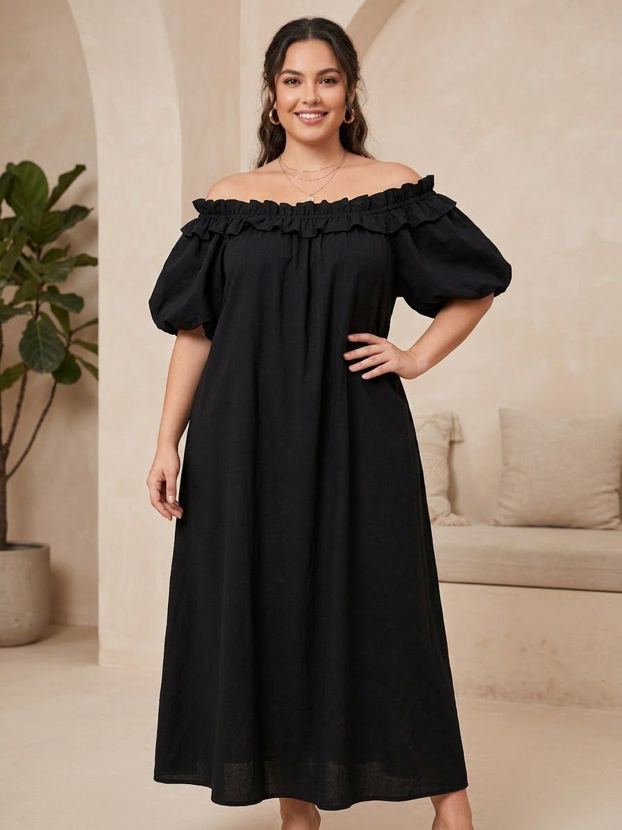 Vestido Begoña en negro